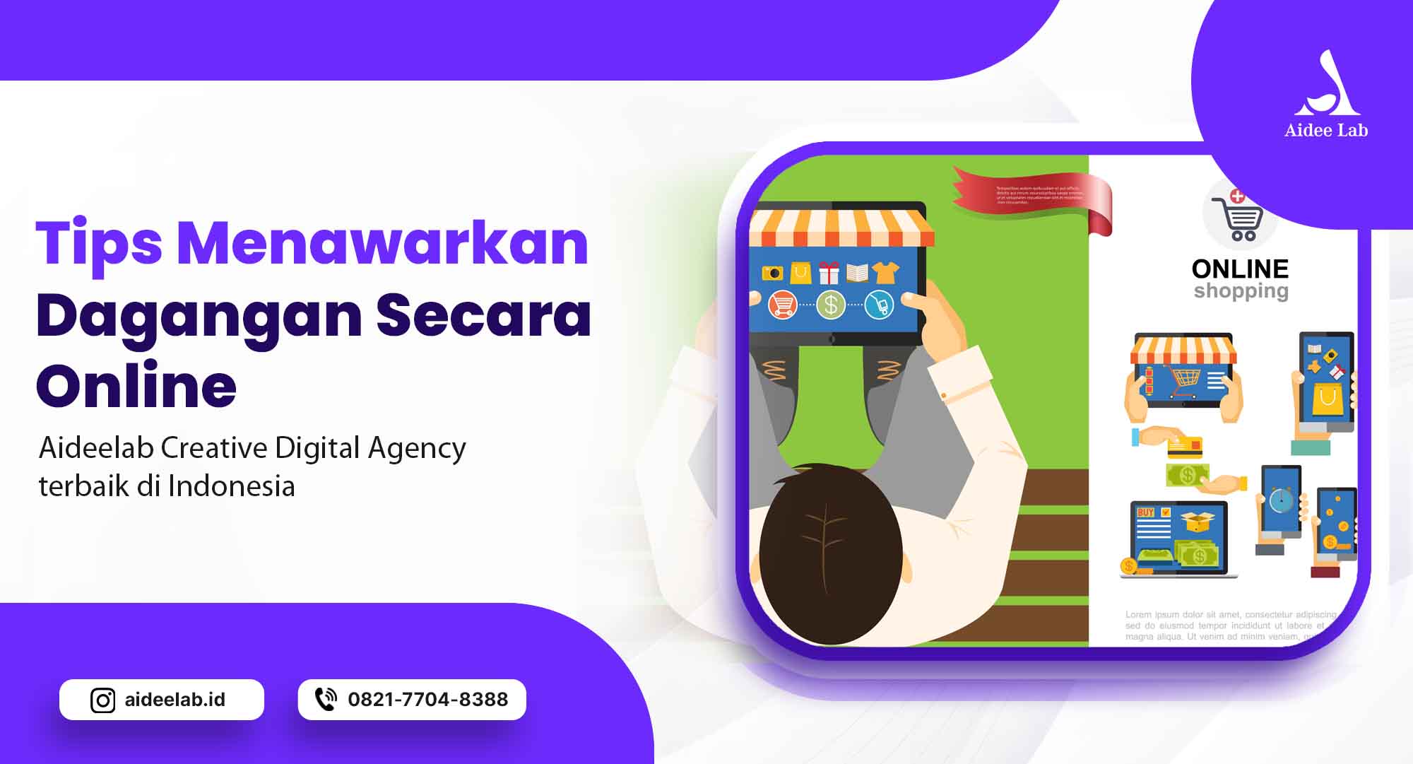 Tips Menawarkan Dagangan Secara Online 1 tips menawarkan dagangan