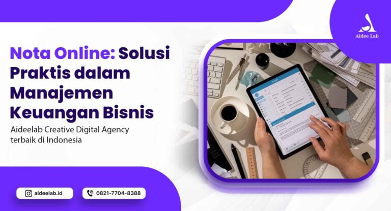 Nota Online: Solusi Praktis dalam Manajemen Keuangan Bisnis 1 nota online