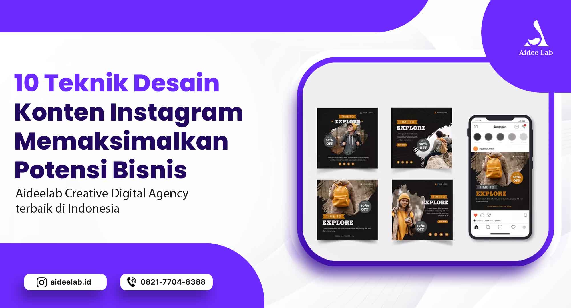 10 Teknik Desain Konten Instagram Memaksimalkan Potensi Bisnis 1 teknik desain konten instagram
