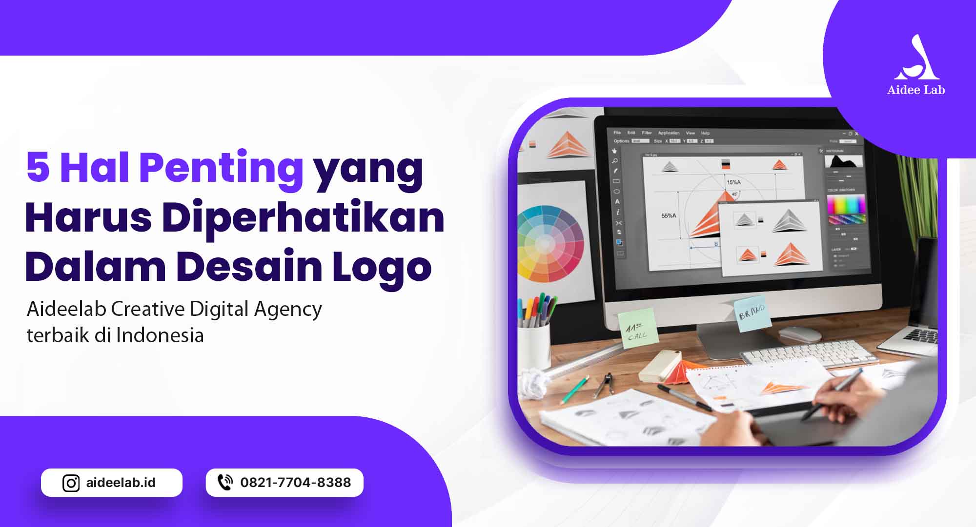 5 Hal Penting yang Harus Diperhatikan Dalam Desain Logo 1 hal penting dalam desain grafis