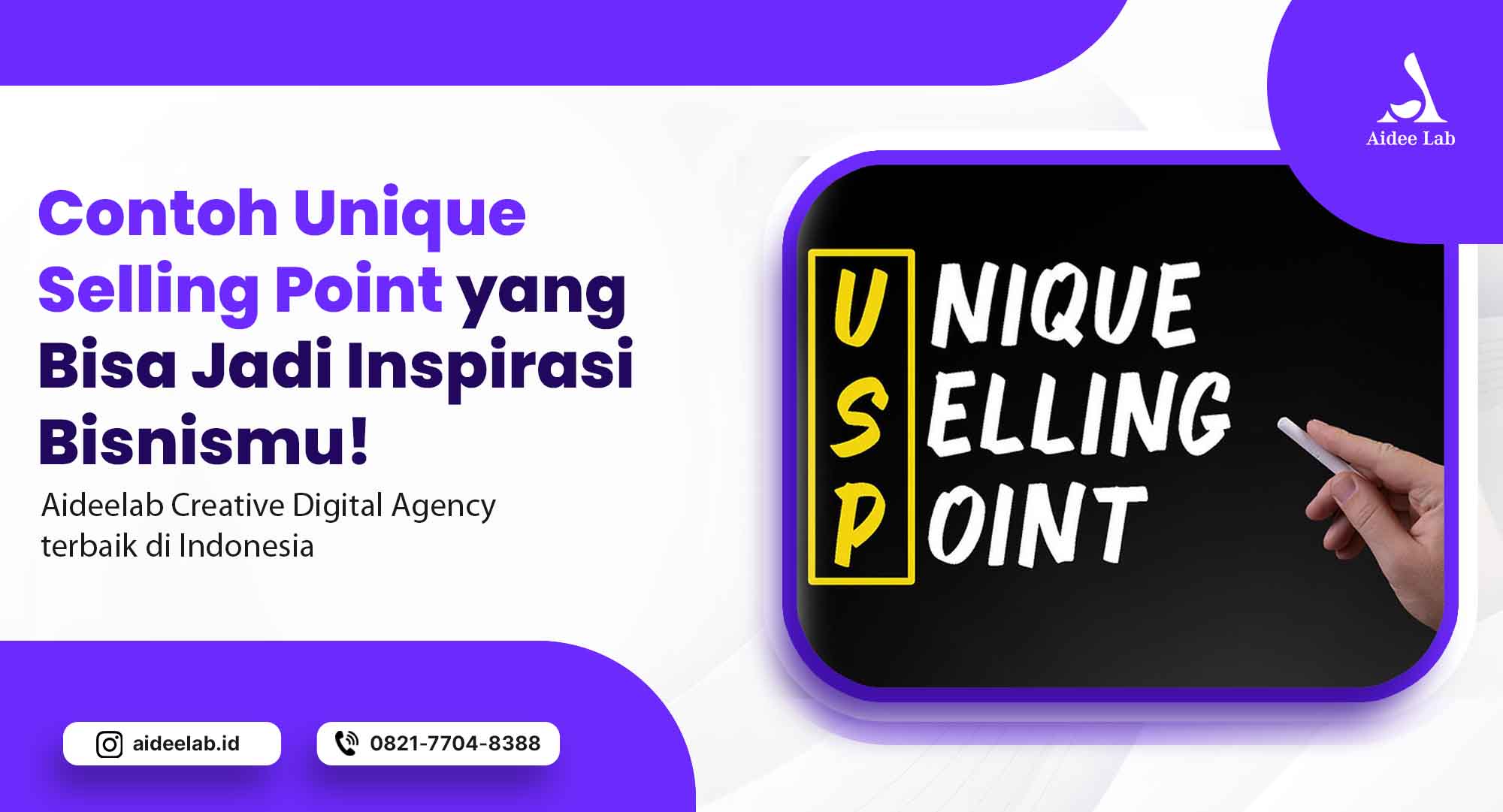 Contoh Unique Selling Point yang Bisa Jadi Inspirasi Bisnismu! 1 unique selling point