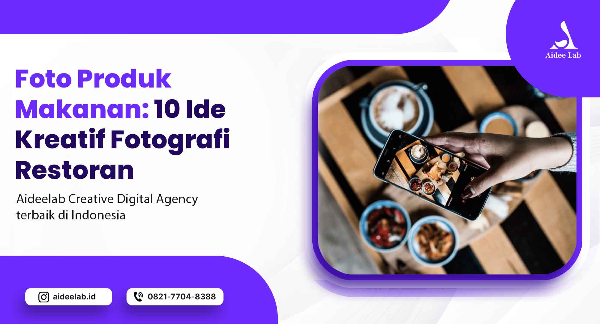 Foto Produk Makanan: 10 Ide Kreatif Fotografi Restoran 1 foto produk makanan