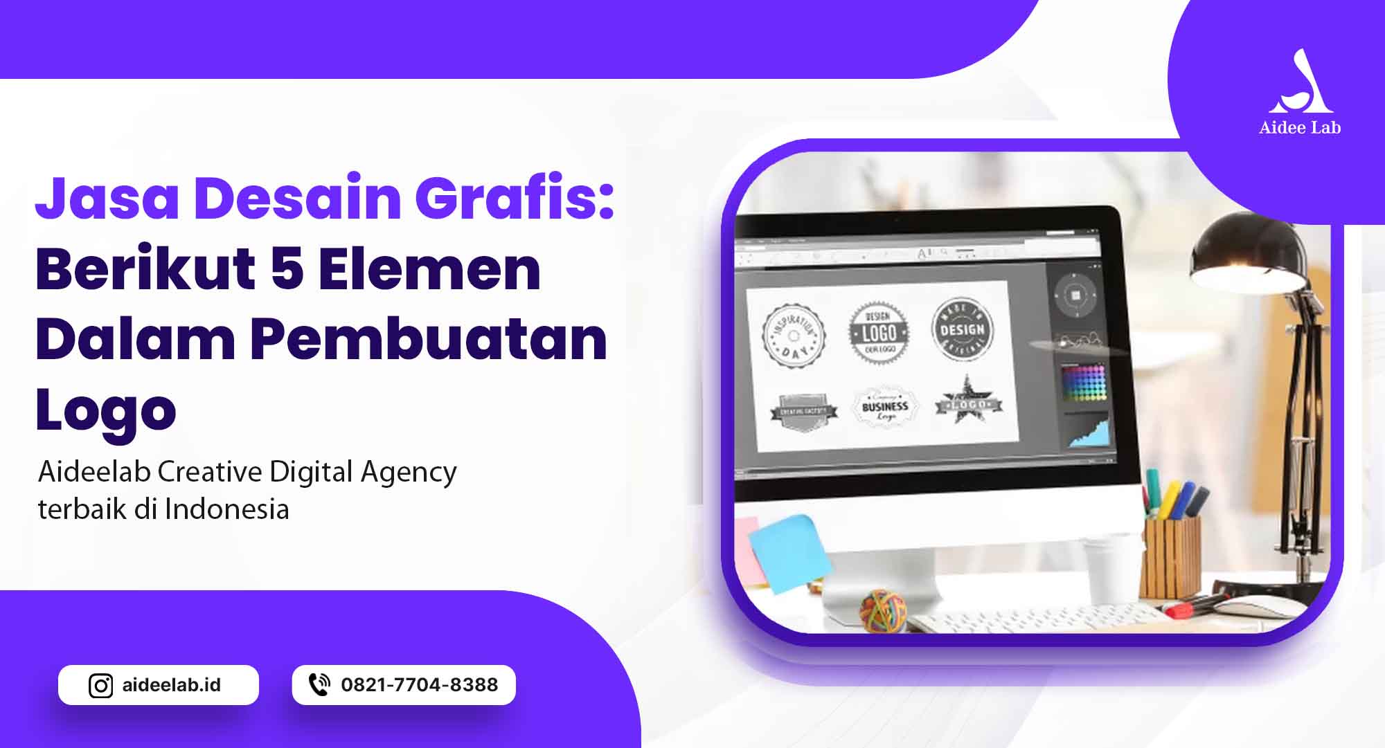 Jasa Desain Grafis: Berikut 5 Elemen Dalam Pembuatan Logo 1 jasa desain grafis logo