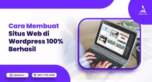 cara membuat situs web di wordpress