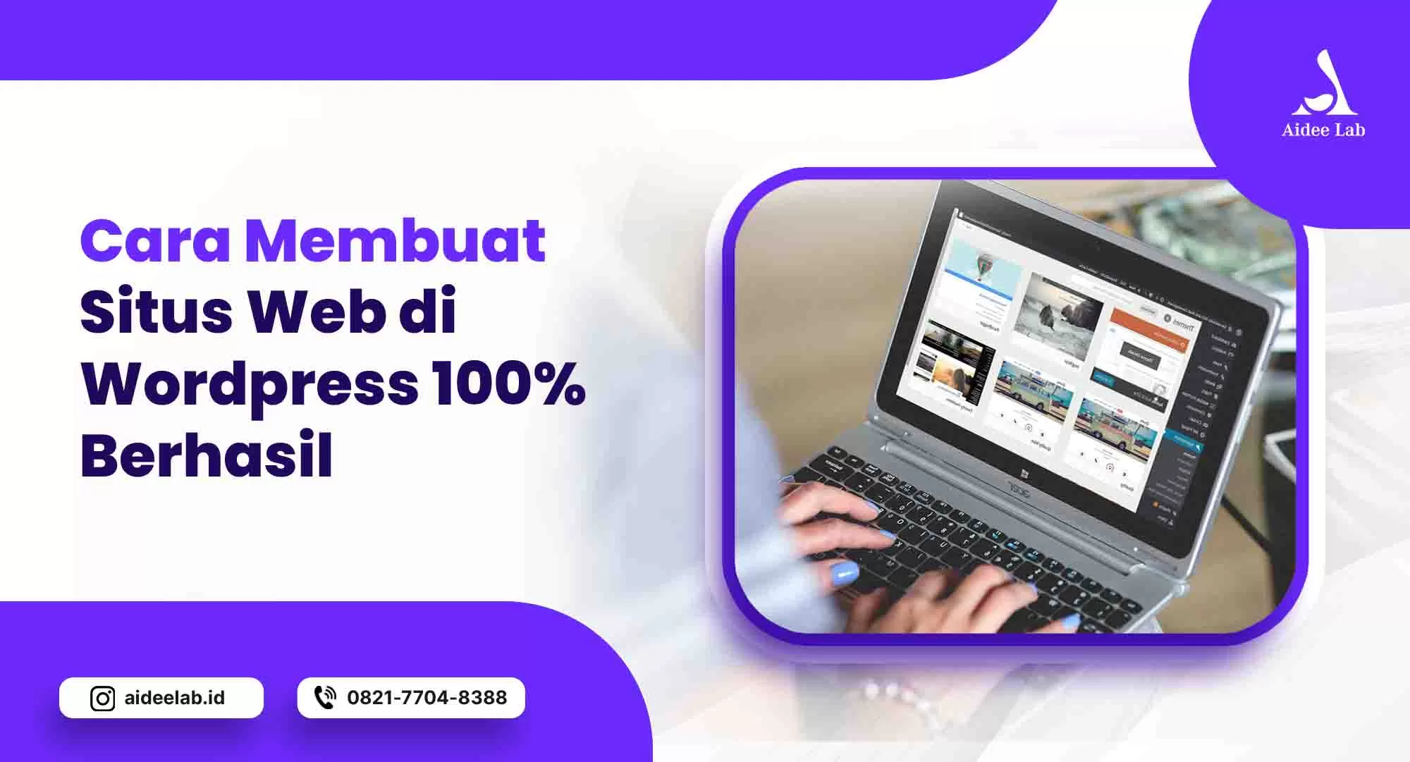 Cara Membuat Situs Web di Wordpress 100% Berhasil !!! 1 cara membuat situs web di wordpress