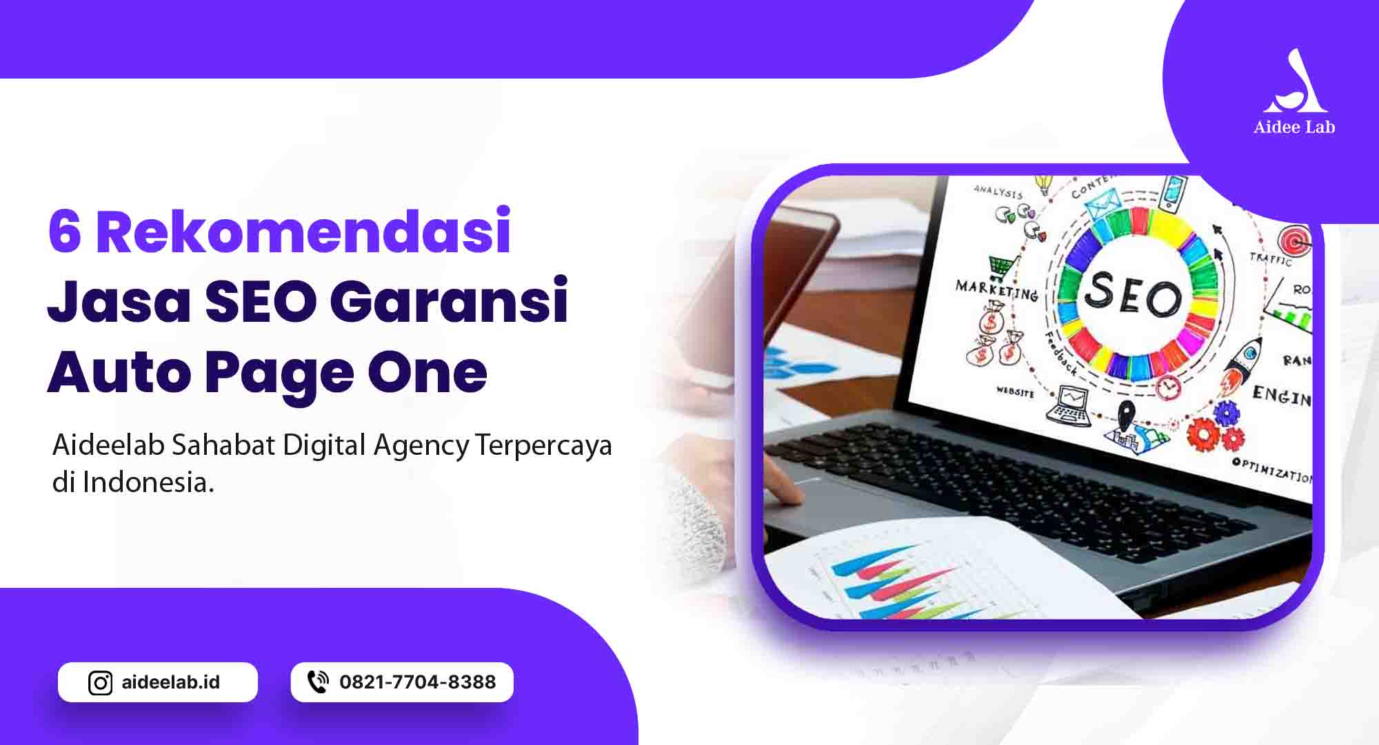 6 Rekomendasi Jasa SEO Garansi Page One, Buruan Coba! 1 rekomendasi jasa seo