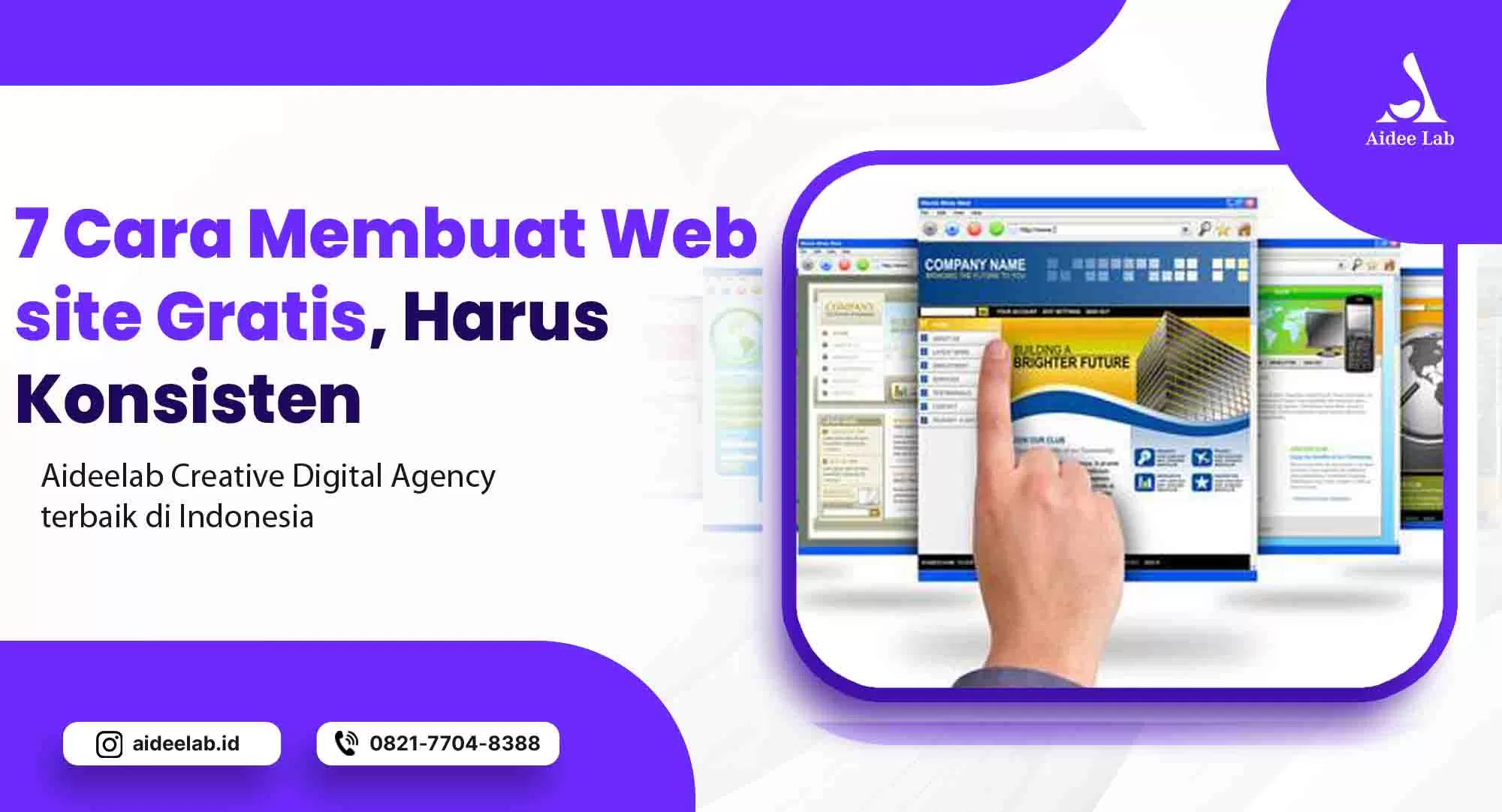 Ketahui 7 Cara Membuat Website Gratis, Harus Konsisten 1 cara membuat website gratis