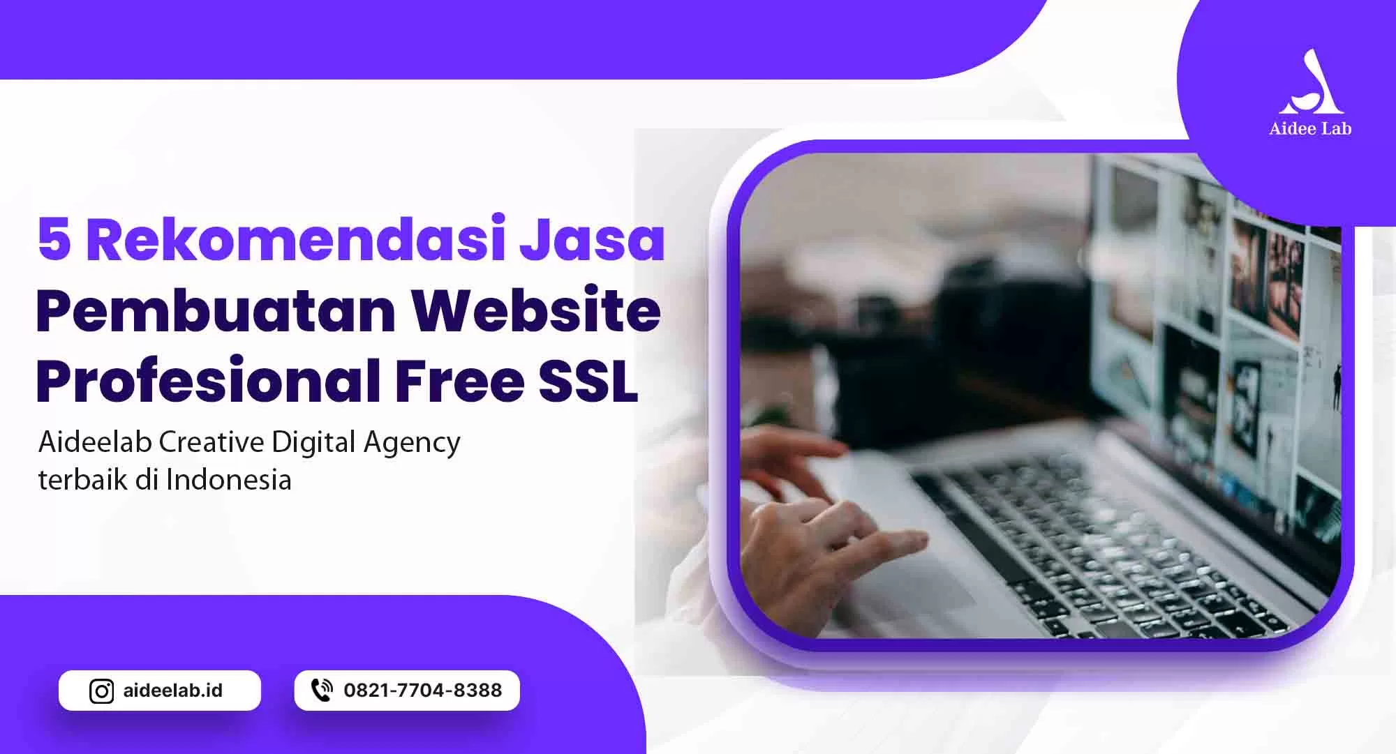 5 Rekomendasi Jasa Pembuatan Website Profesional Free SSL 1 rekomendasi jasa pembuatan website profesional