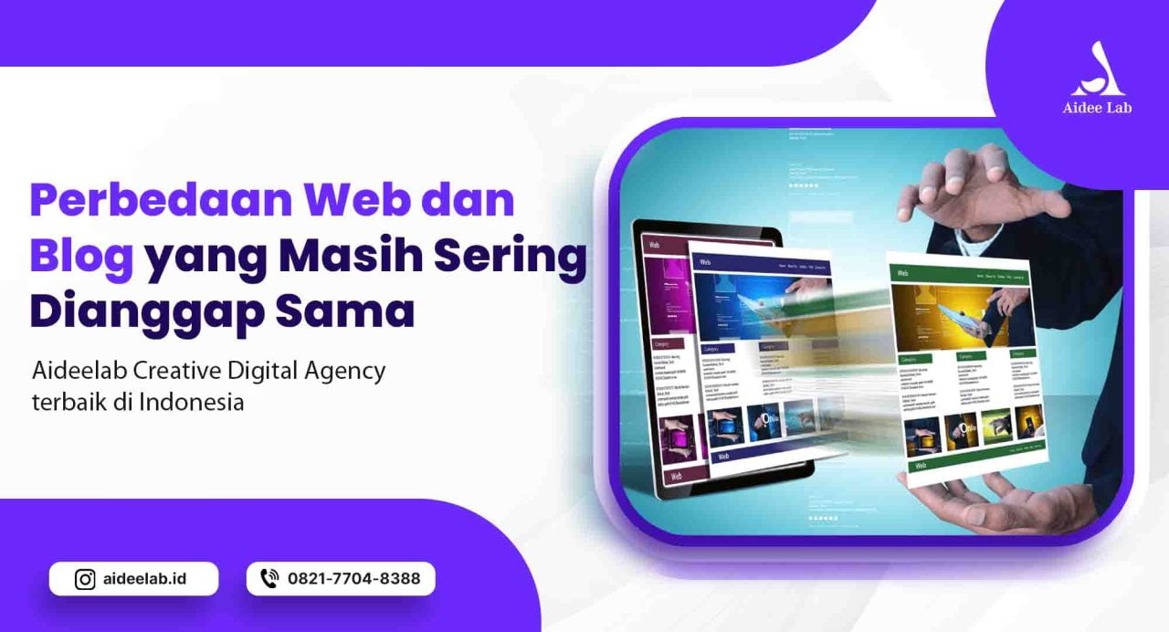 Perbedaan Web dan Blog yang Masih Sering Dianggap Sama 5 perbedaan web dan blog