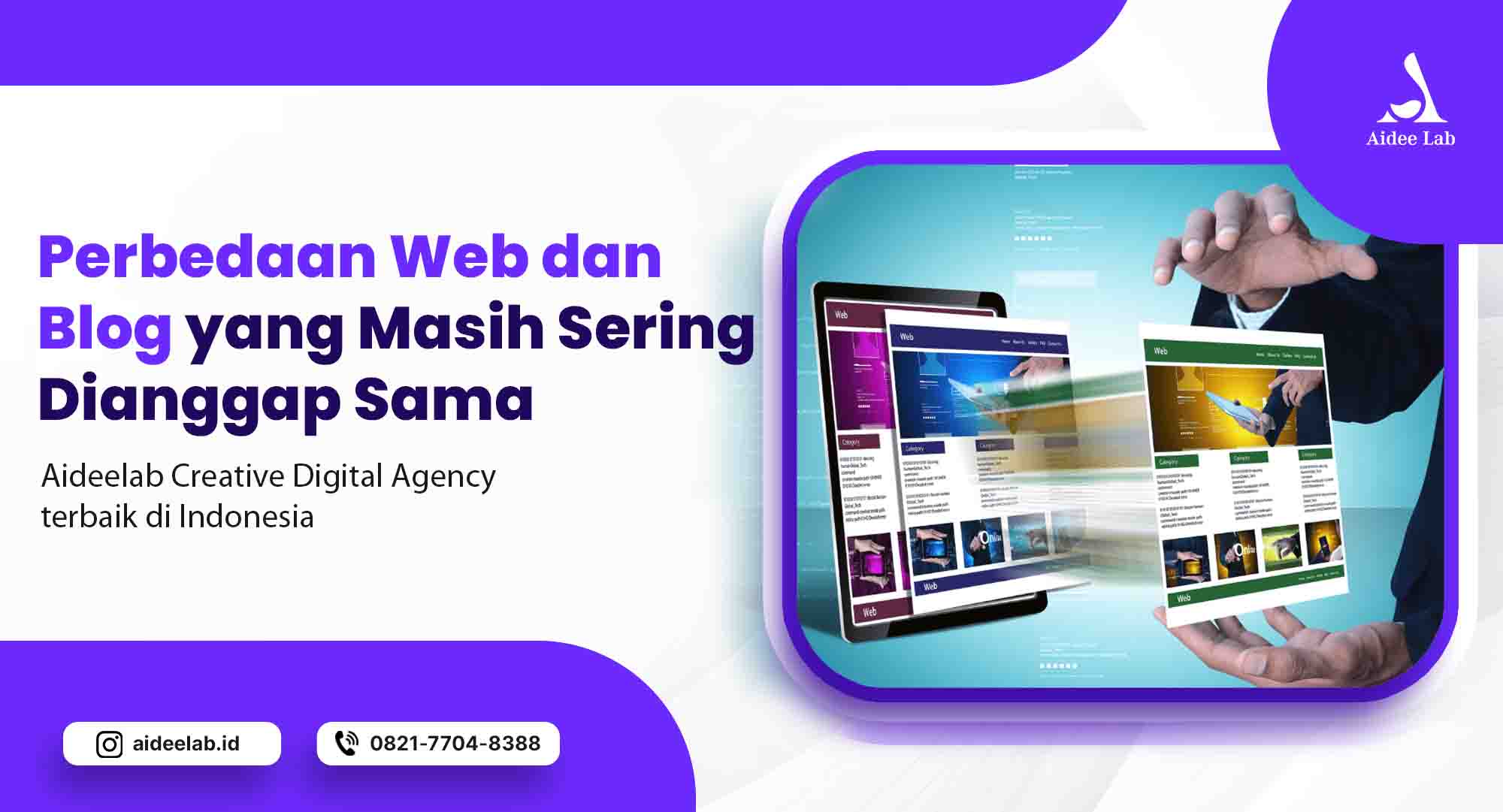 Perbedaan Web dan Blog yang Masih Sering Dianggap Sama 1 perbedaan web dan blog