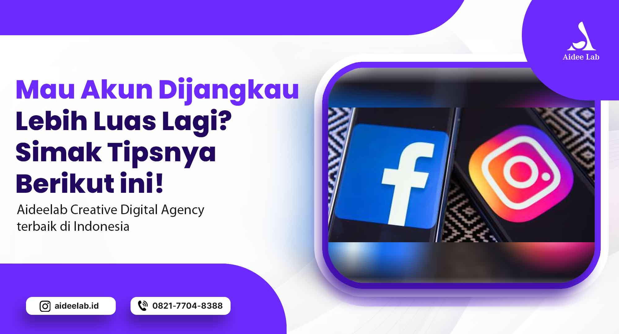 Mau Akun Dijangkau Lebih Luas Lagi? Simak Tipsnya Berikut ini! 1 akun dijangkau