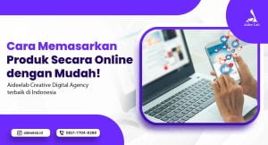 memasarkan produk