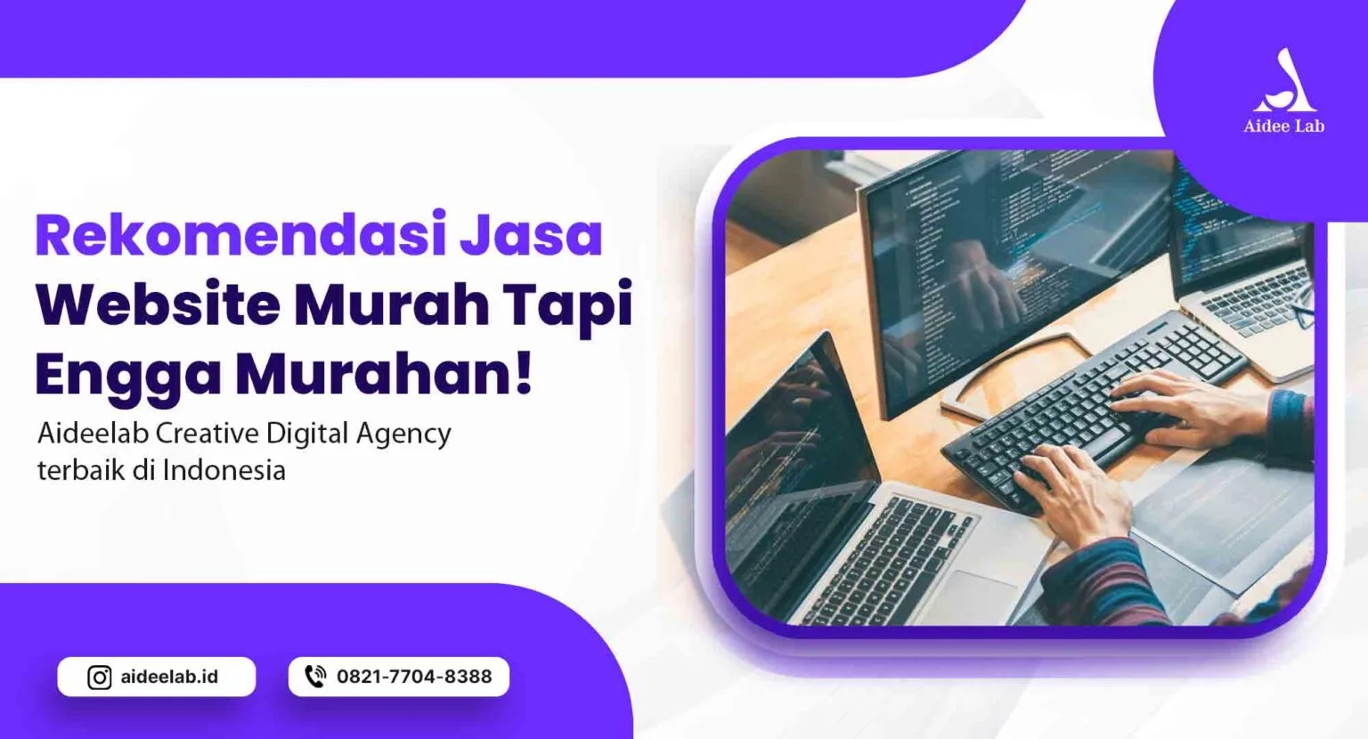 Rekomendasi Jasa Website Murah Tapi Engga Murahan! 1 rekomendasi jasa website murah