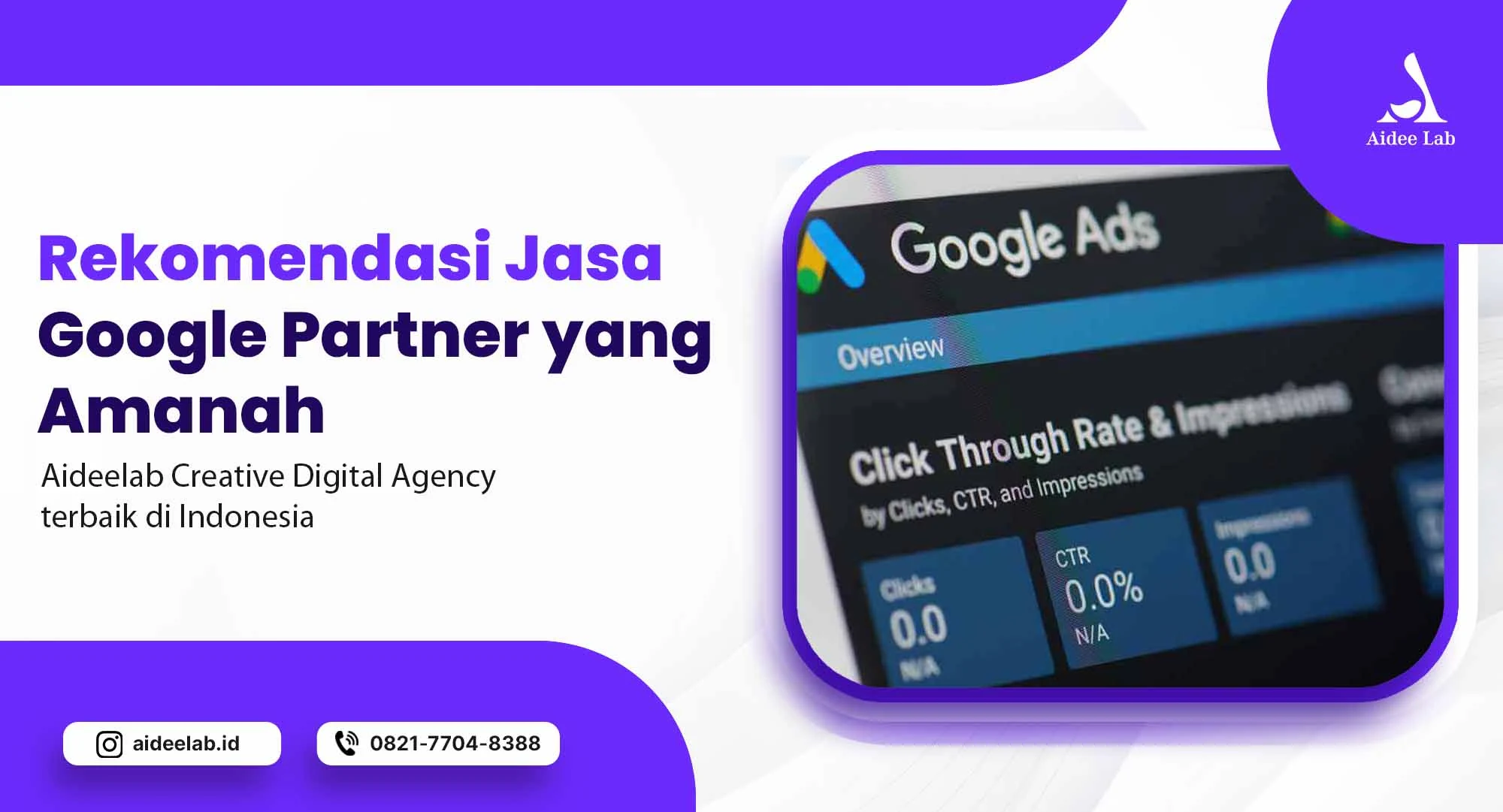 Rekomendasi Jasa Google Partner yang Amanah 1 rekomendasi jasa google partner