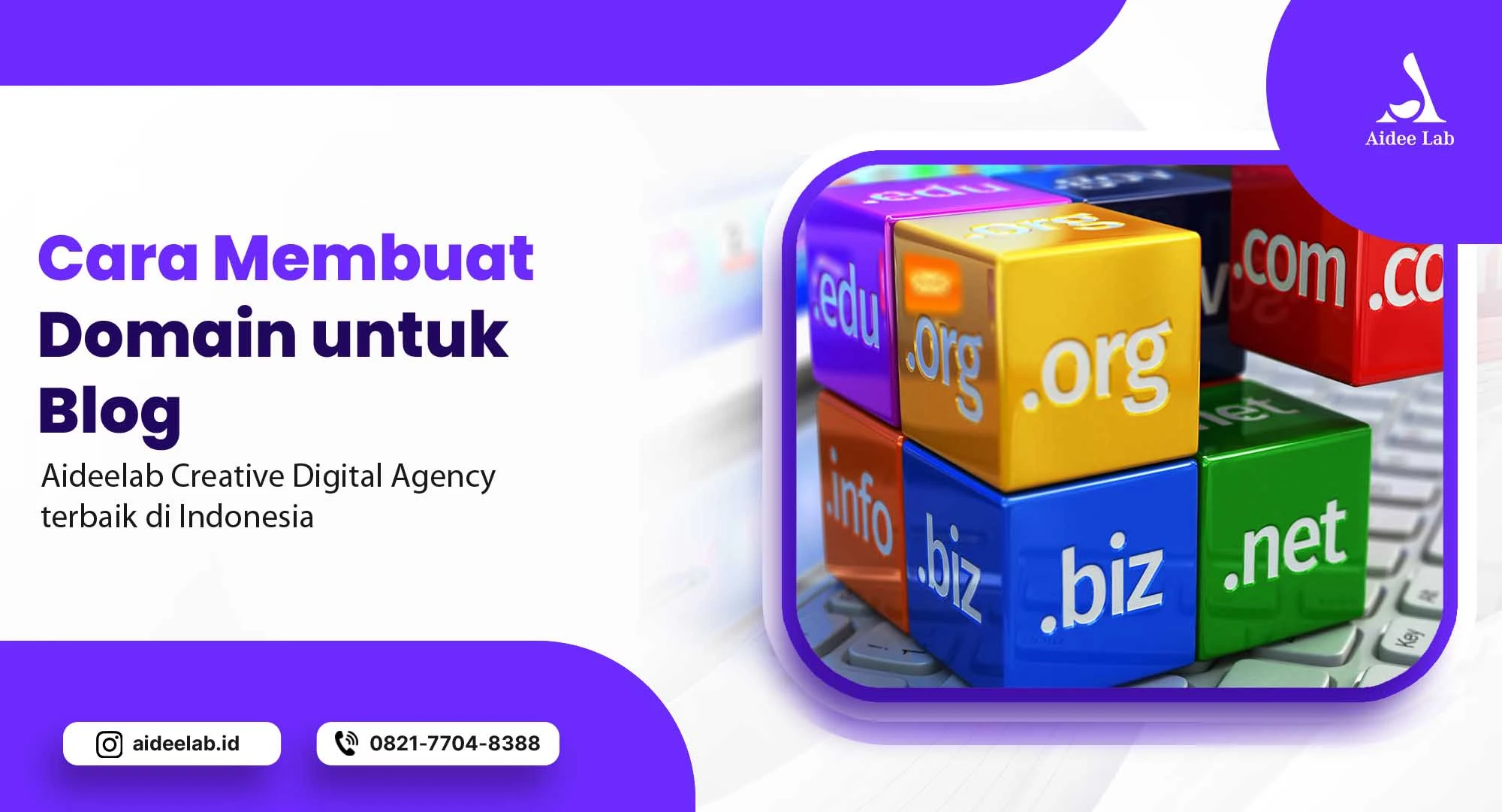 Cara Membuat Domain untuk Blog 1 domain untuk blog
