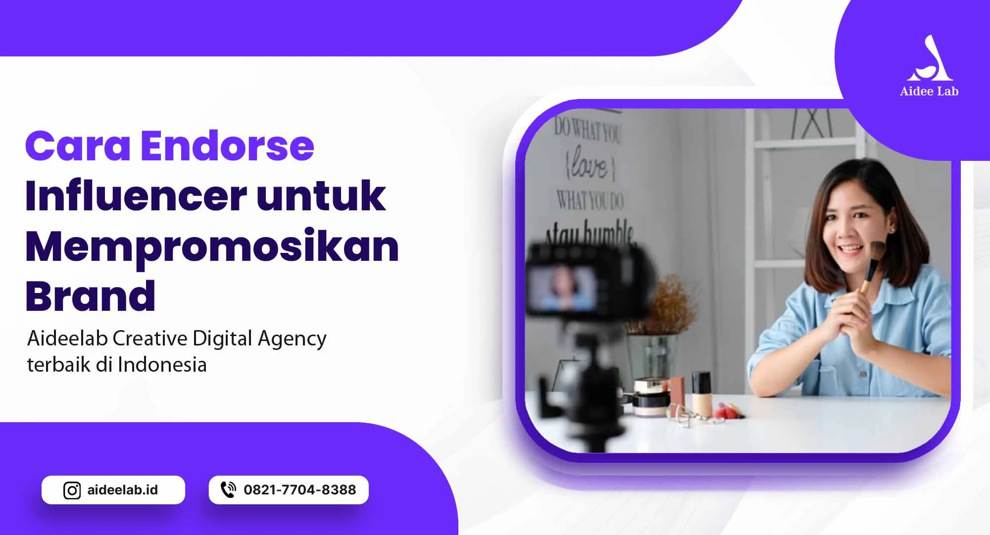 Cara Endorse Influencer untuk Mempromosikan Brand 1 cara endorse