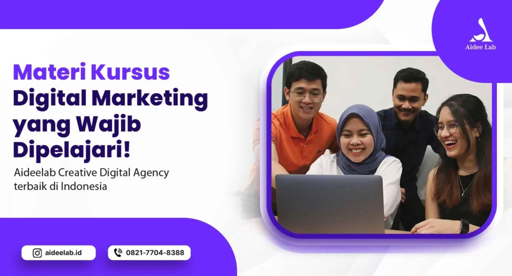Materi Kursus Digital Marketing yang Wajib Dipelajari! 1 materi kursus digital marketing