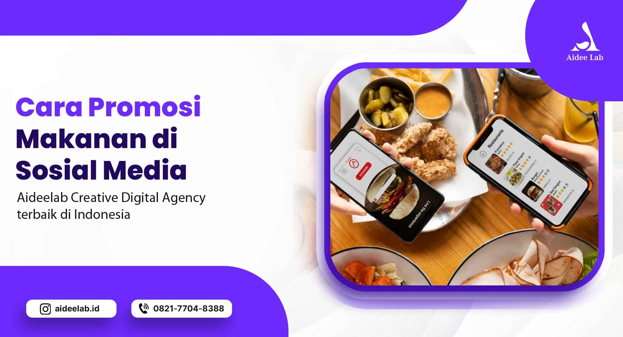 Cara Promosi Makanan di Sosial Media 1 cara promosi makanan