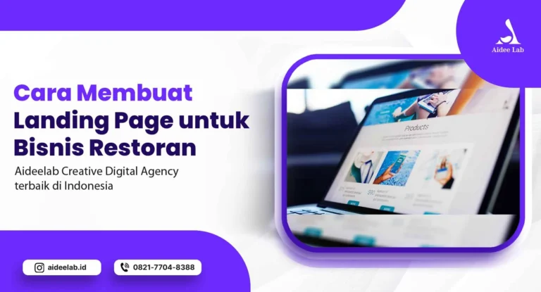 Cara Membuat Landing Page untuk Bisnis Restoran 1 membuat landing page
