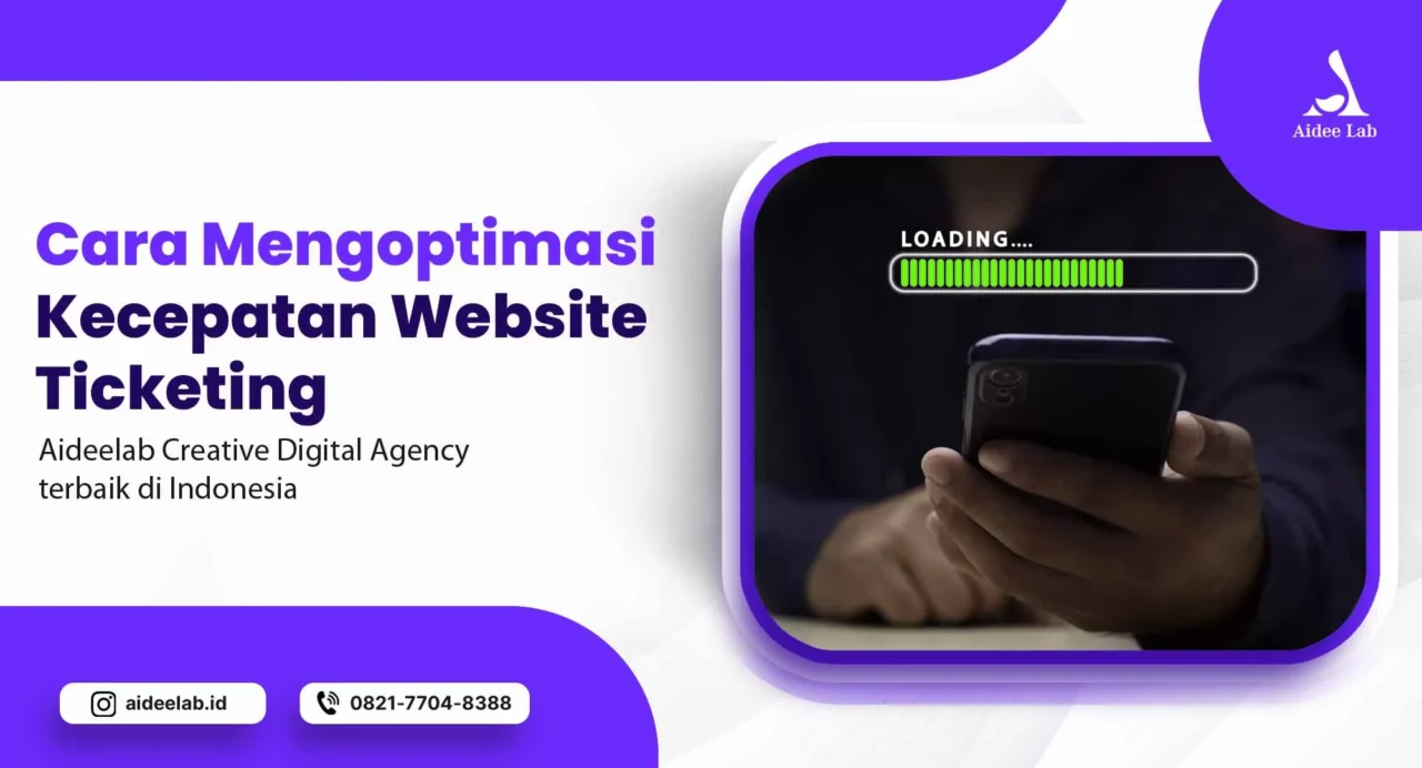 Cara Mengoptimasi Kecepatan Website Ticketing 1 website ticketing
