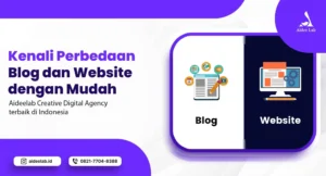 perbedaan blog dan website