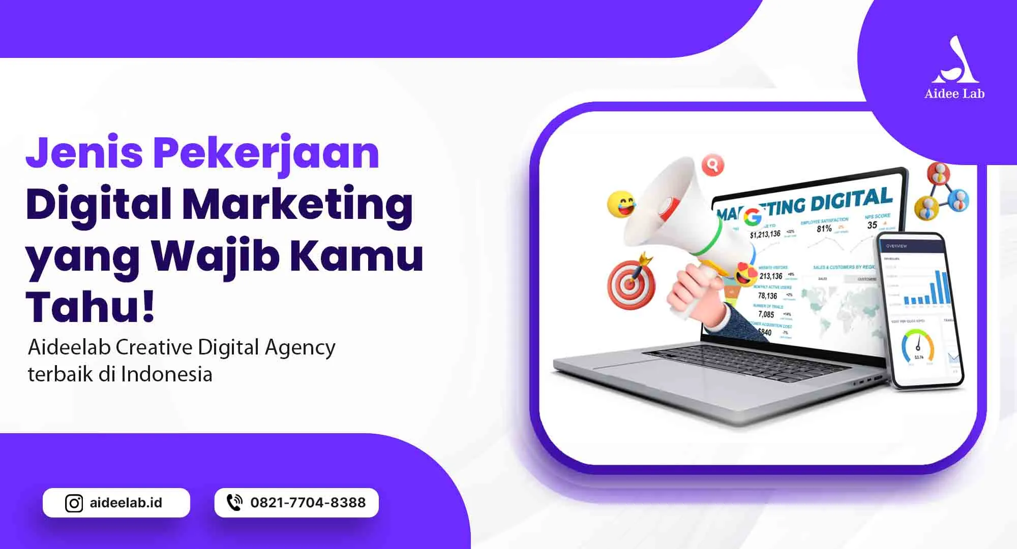 Jenis Pekerjaan Digital Marketing yang Wajib Kamu Tahu! 1 pekerjaan digital marketing