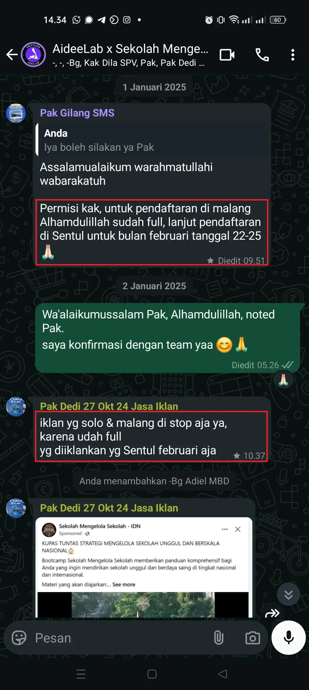 testimoni