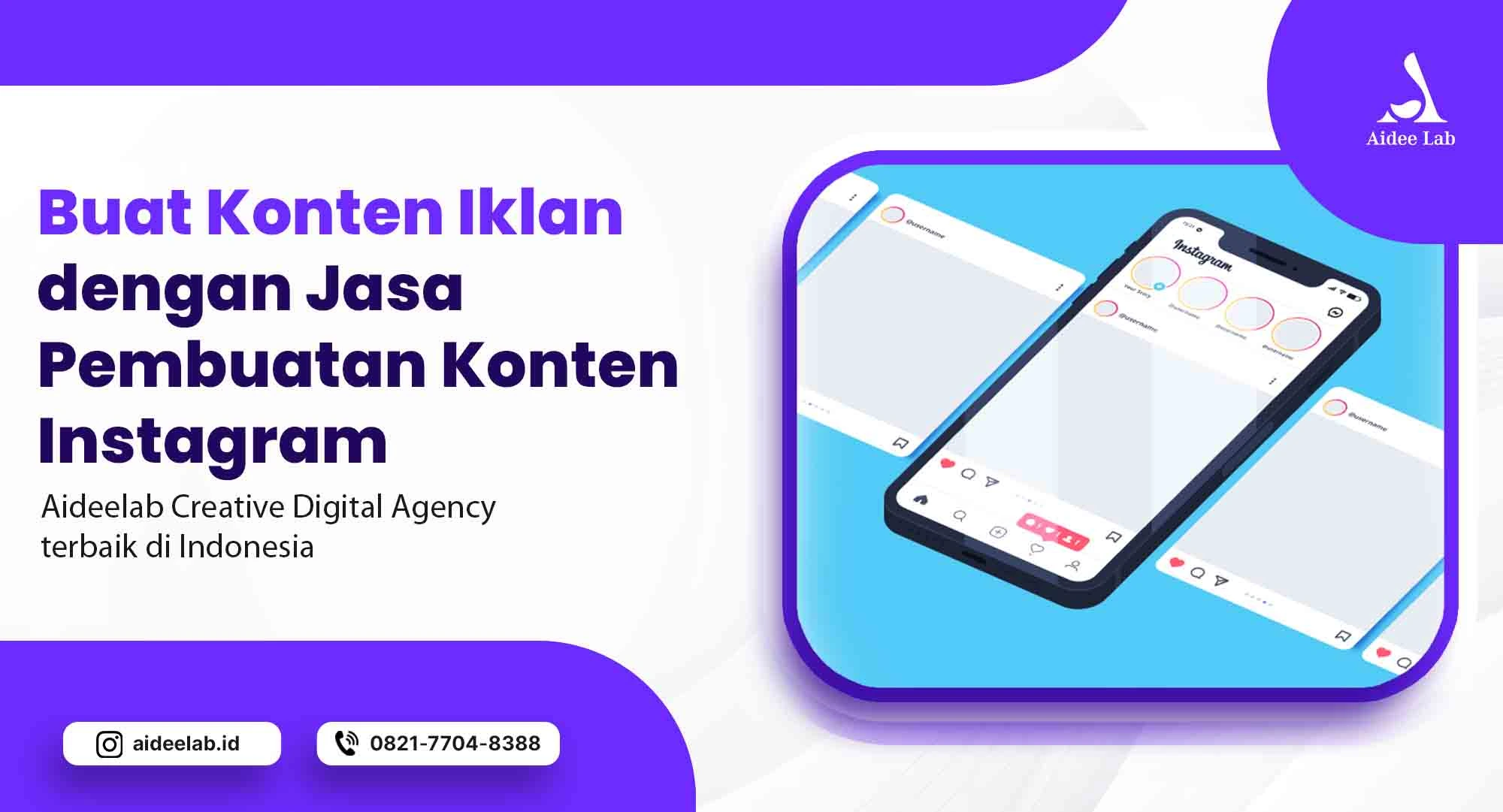 Buat Konten Iklan dengan Jasa Pembuatan Konten Instagram 1 jasa pembuatan konten instagram