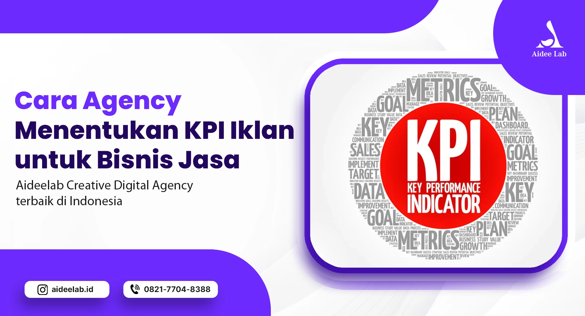 Cara Agency Menentukan KPI Iklan untuk Bisnis Jasa 1 Cara Agency Menentukan KPI Iklan