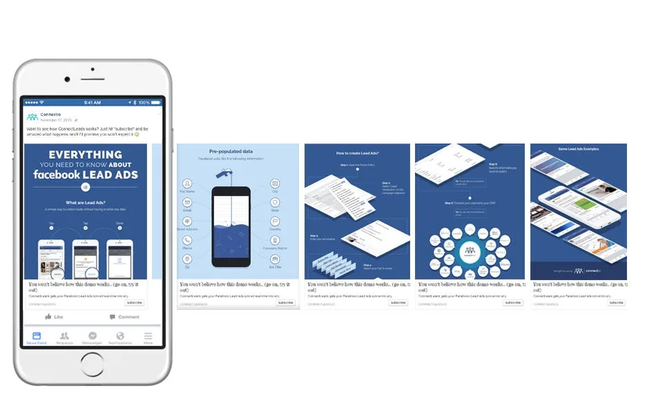 format iklan facebook